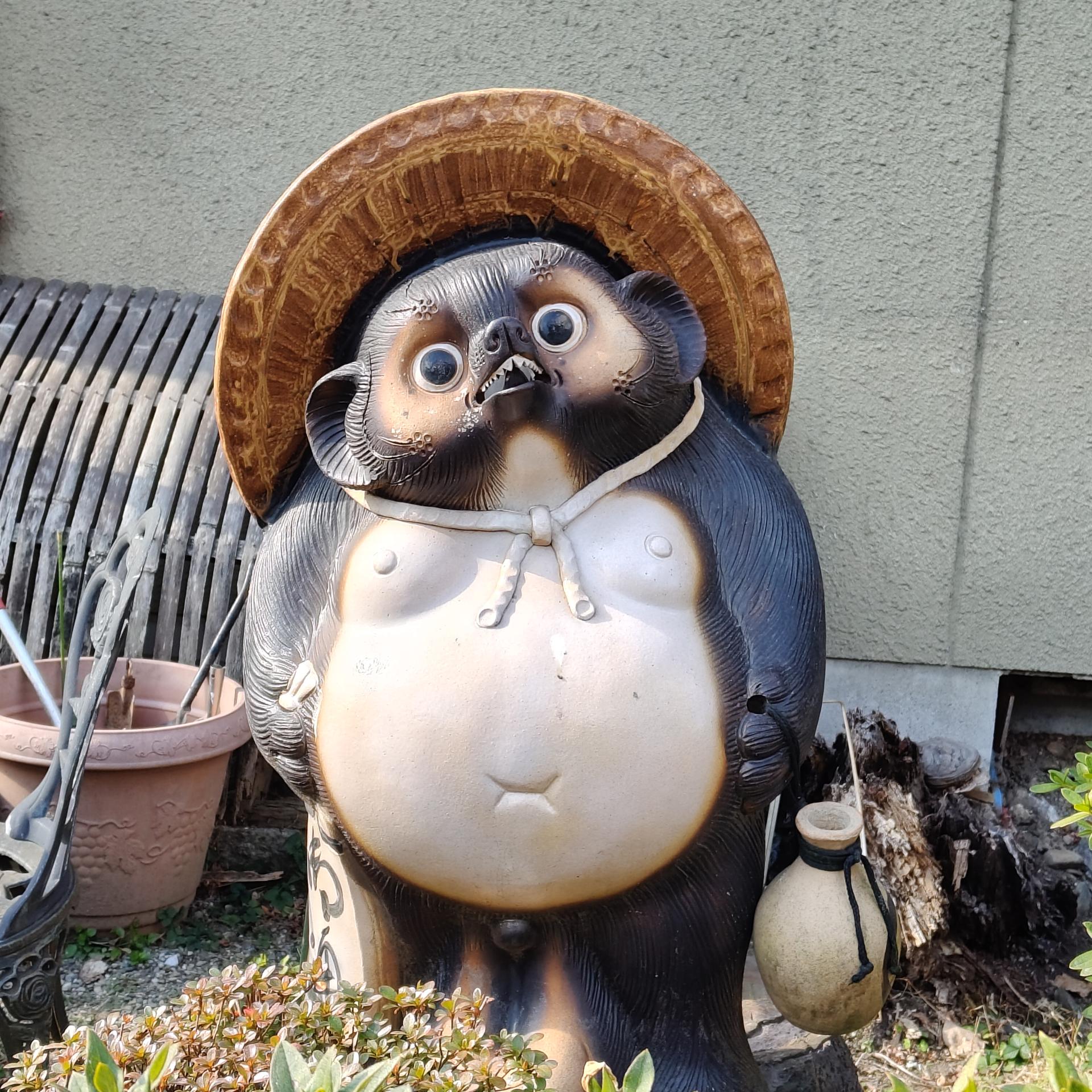 Le tanuki, symbole de prospérité et bonne fortune